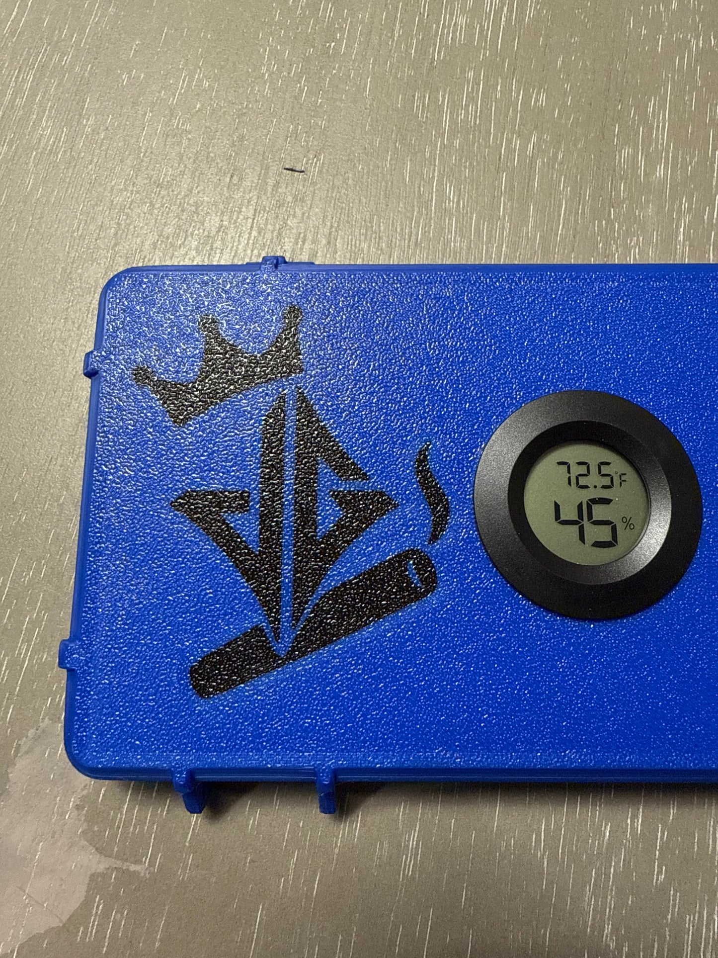 Custom 3D Printed Travel Humidor – Holds 5 Cigars + Accessories